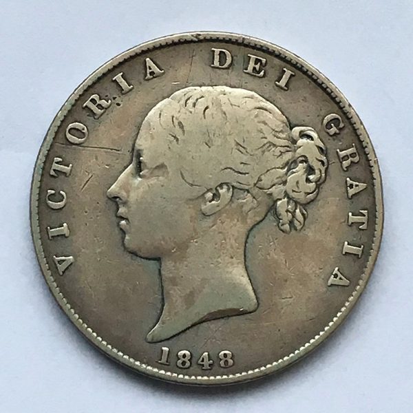 Halfcrown 1848