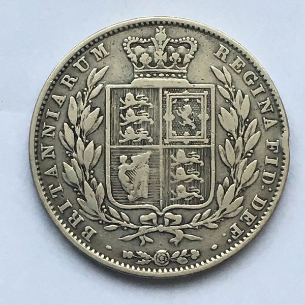 Halfcrown 1848