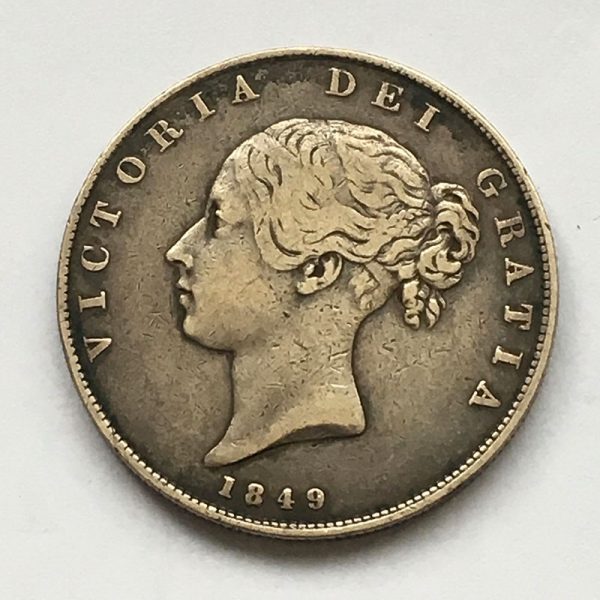 Halfcrown 1849