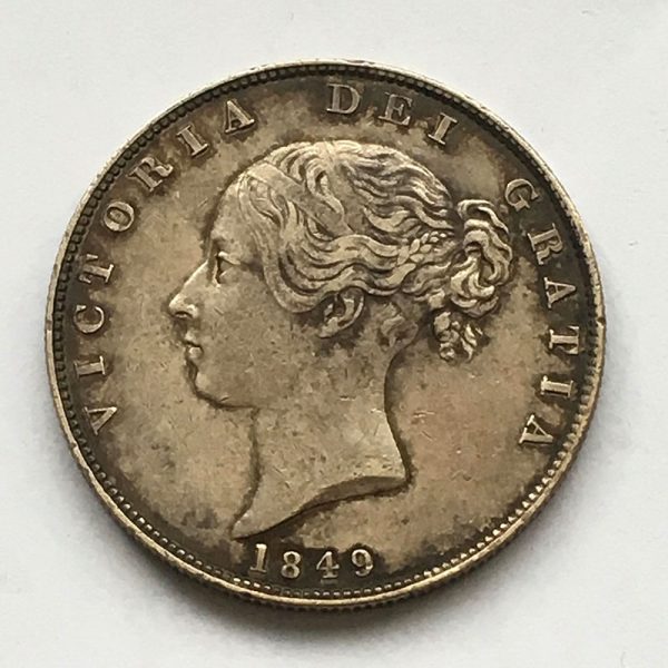 Halfcrown 1849