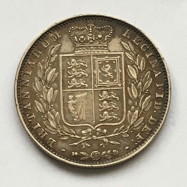 Halfcrown 1849