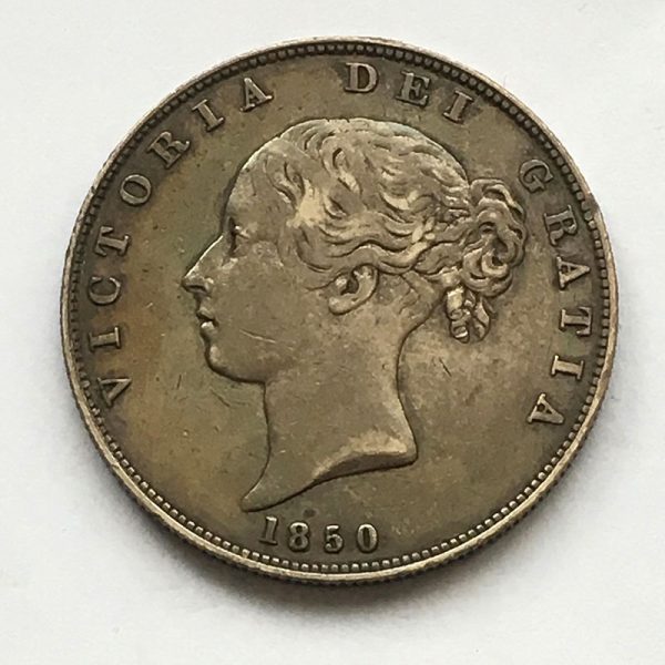 Halfcrown 1850