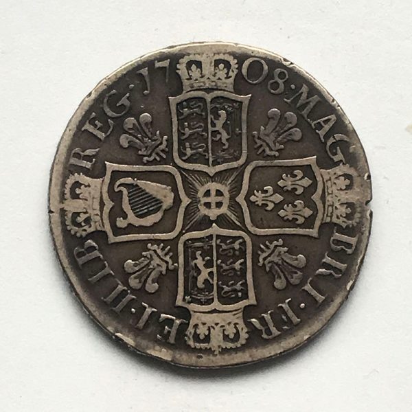 Halfcrown 1708