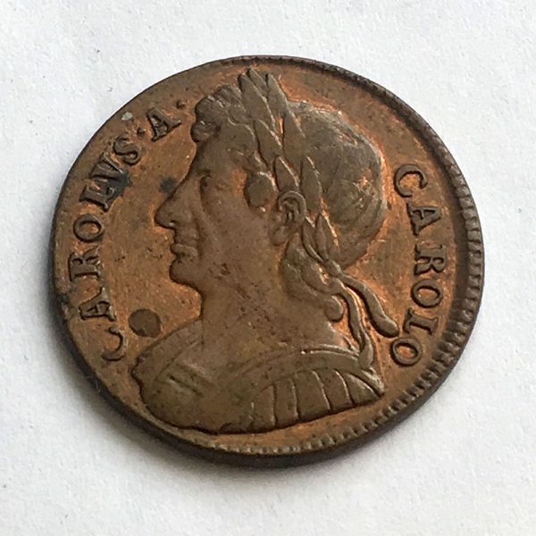 Half Penny 1673