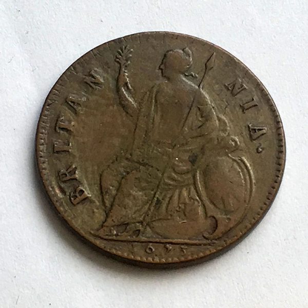 Half Penny 1673