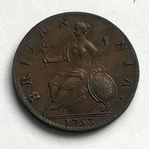 Half Penny 1753