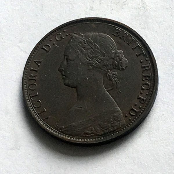 Half Penny 1869