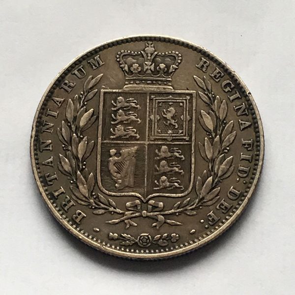 Halfcrown 1848