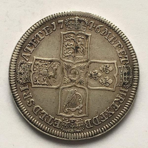 Halfcrown 1746