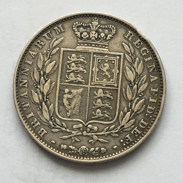 Halfcrown 1848