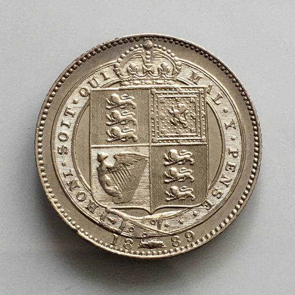 Shilling 1889