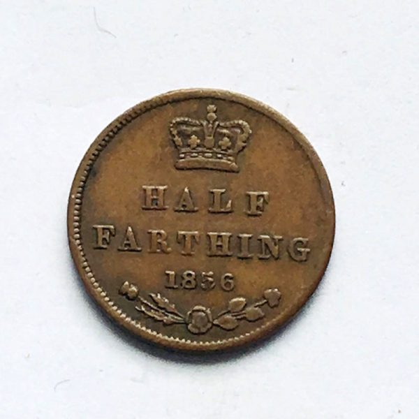 1/2 Farthing 1856