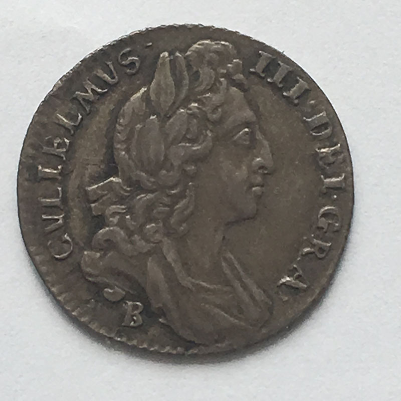 Sixpence 1697B – Middlesex Coins