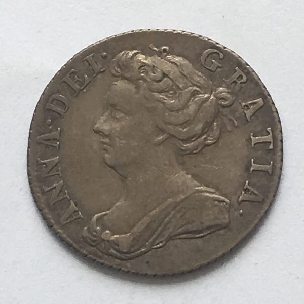 Sixpence 1707
