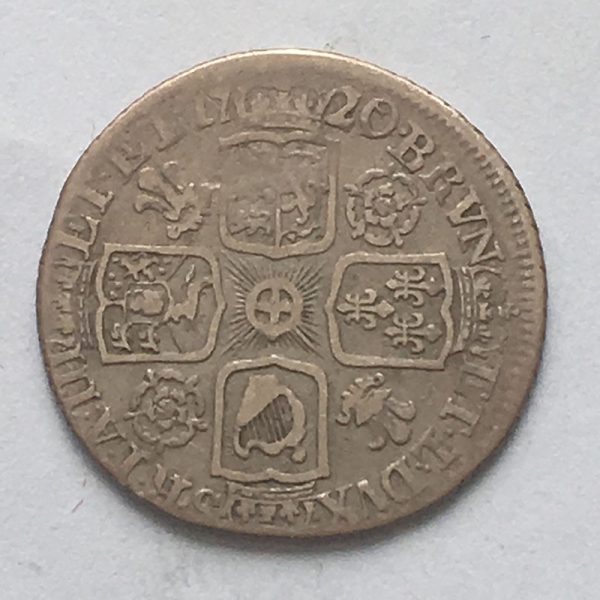 Sixpence 1720/17