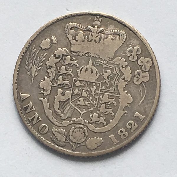 Sixpence 1821