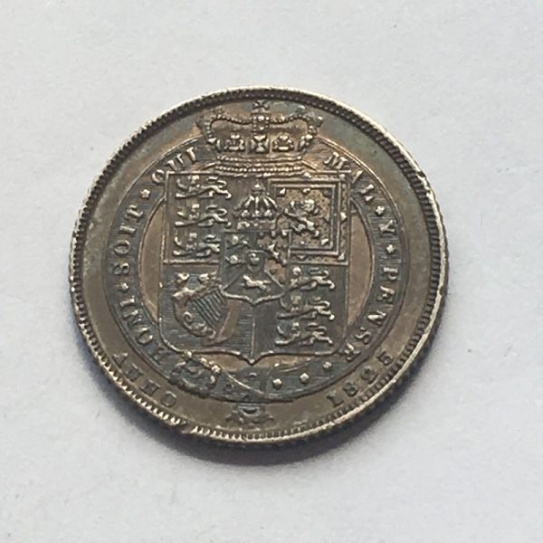 Sixpence 1825