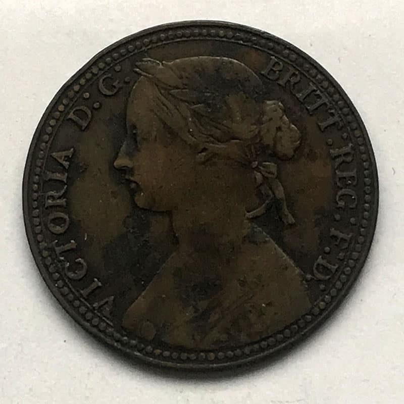 Penny 1860 F6