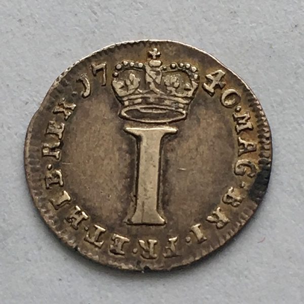 Maundy 1 Penny 1740