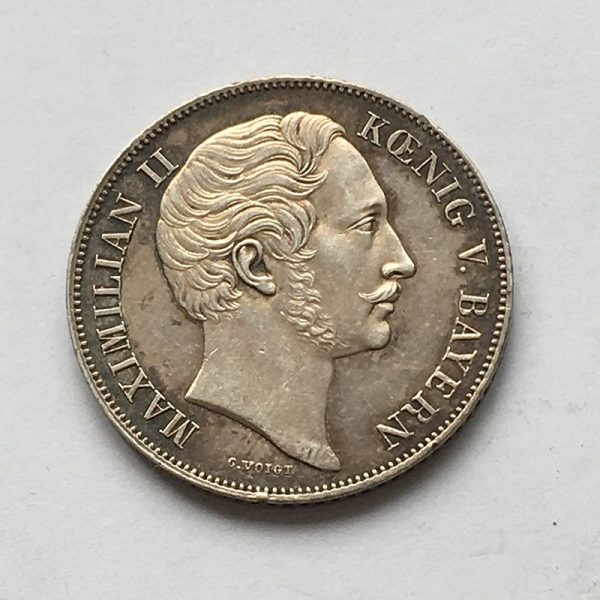 German States Bavaria Gulden 1856