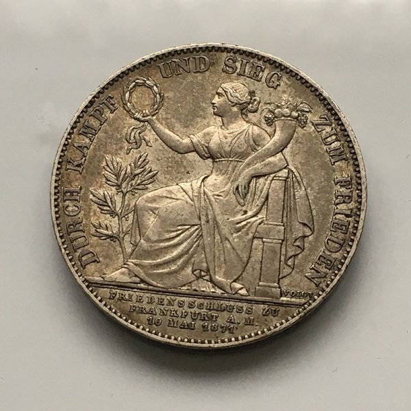 IMG_2103 German states Bavaria Thaler 1871