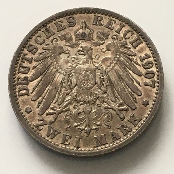 IMG_2162 German states Prussia 2 Marks 1907