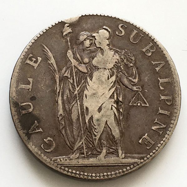 Italy Piedmont 5 Francs 1800