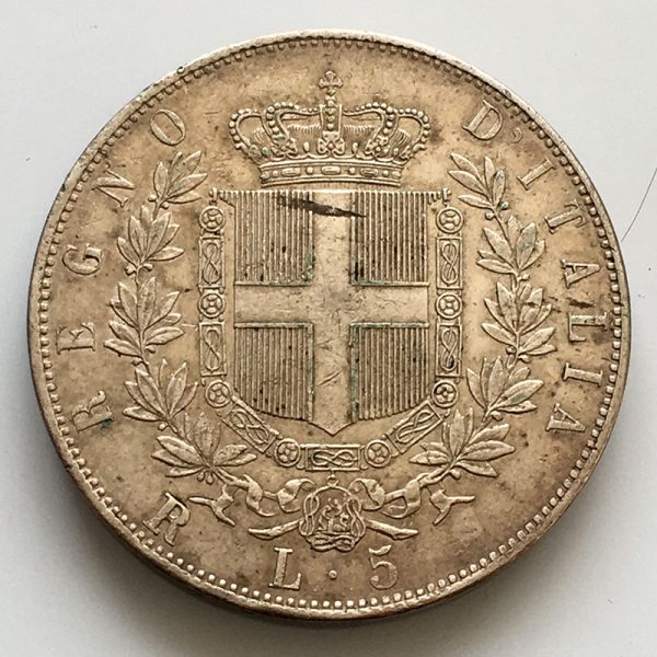 IMG_2226 Italy 5 Lira 1876