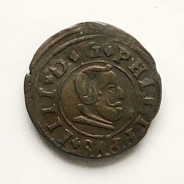 IMG_2823 Spain 16 Maravedis 1663