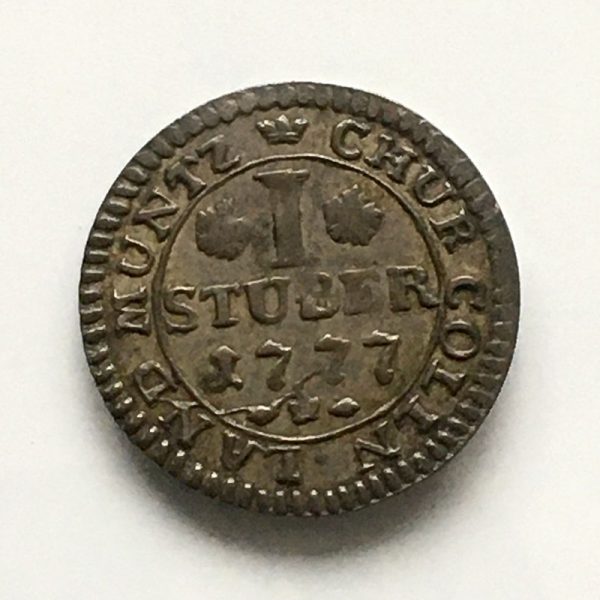 German states Cologne Stuber 1777