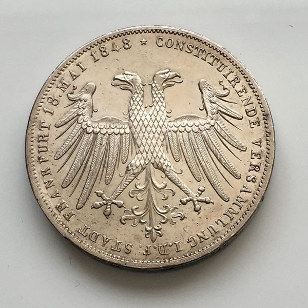 IMG_2984(1) German states Frankfurt 2 Gulden 1848