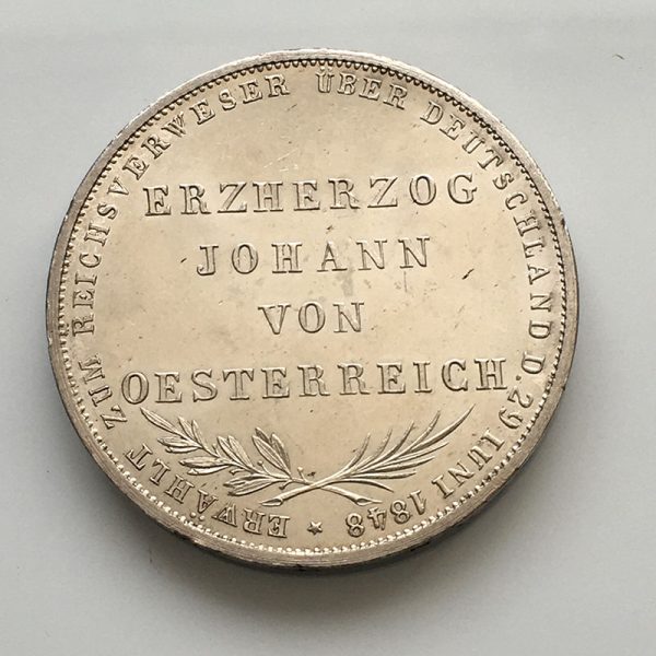 IMG_2985(1) German states Frankfurt 2 Gulden 1848