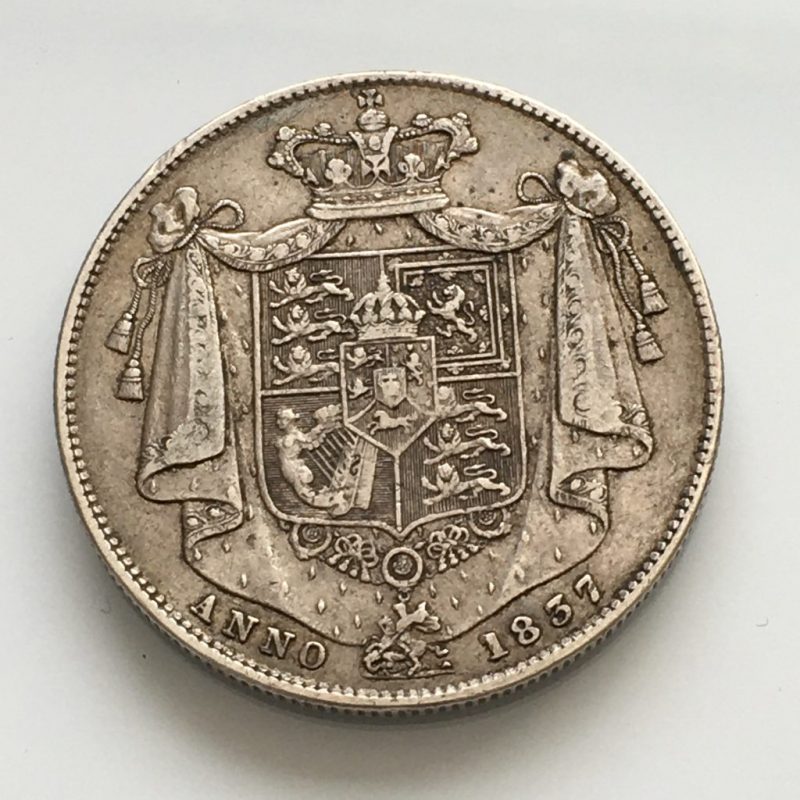 Halfcrown 1837 - Image 2