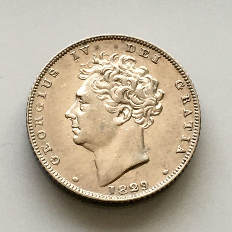 Sixpence 1829