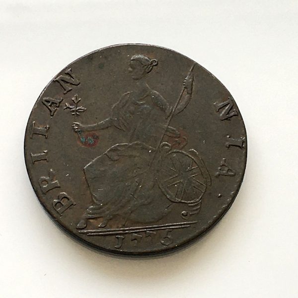 Halfpenny 1775