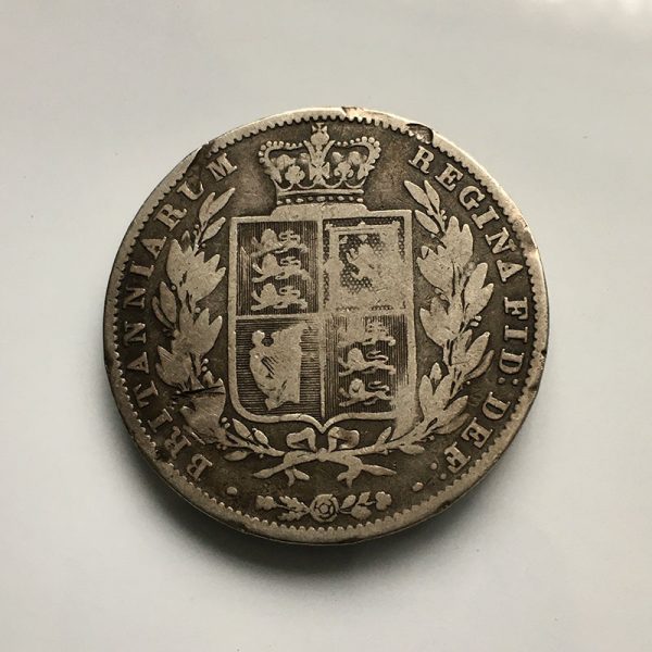 Halfcrown 1848