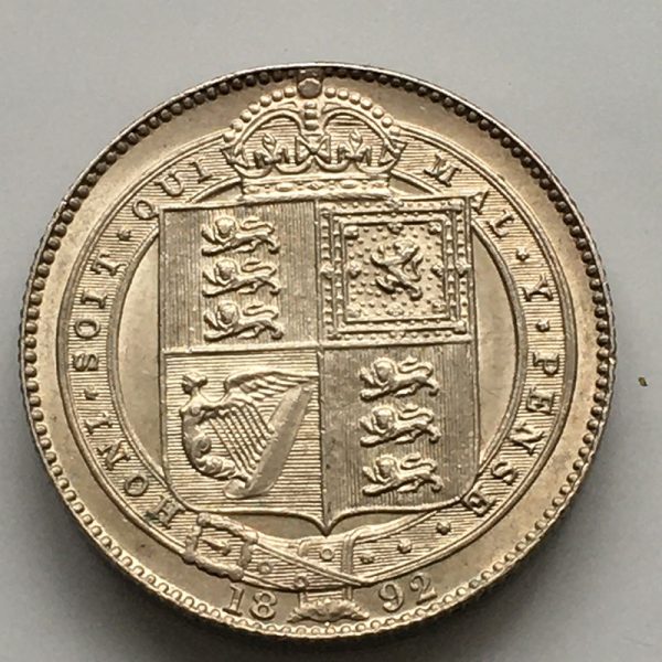 Shilling 1892