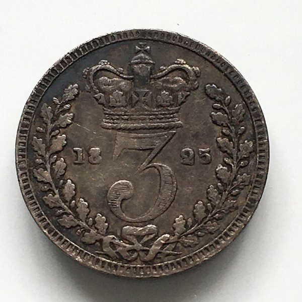 Maundy 3 Pence 1825