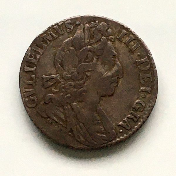 Sixpence 1698