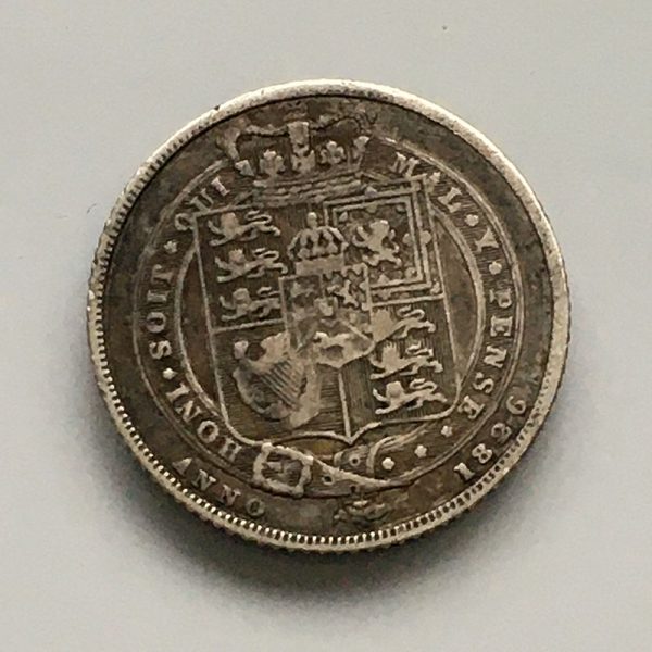 Sixpence 1826