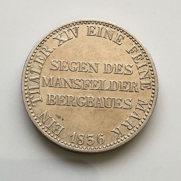 German states Prussia Thaler 1836
