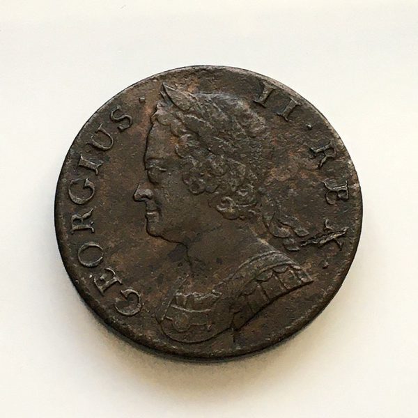 Halfpenny 1745