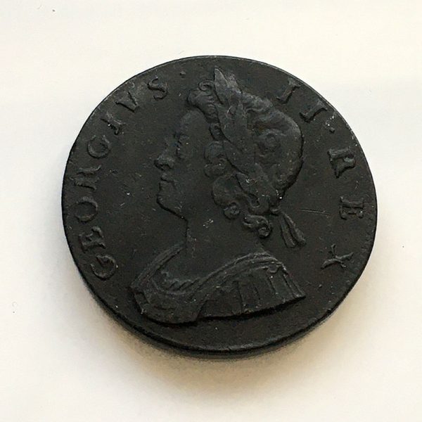 Halfpenny 1734