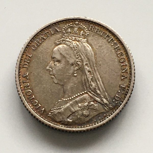 Sixpence 1887