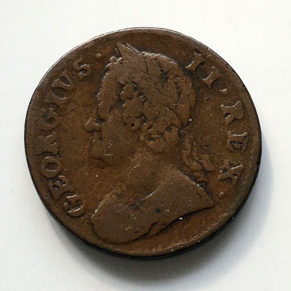Halfpenny 1752