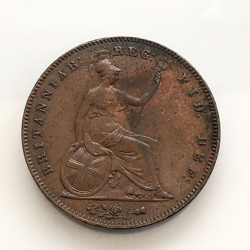 Penny 1854