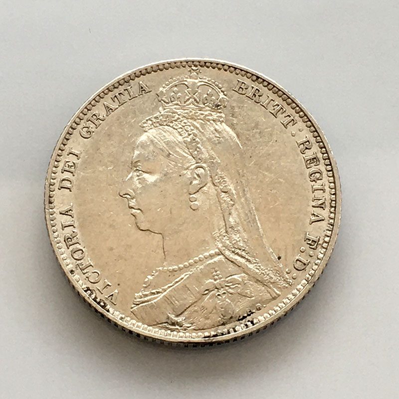 Shilling 1892
