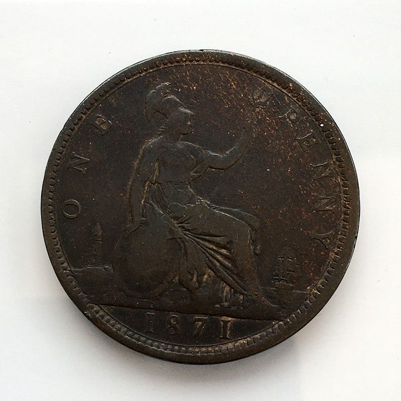 Penny 1871