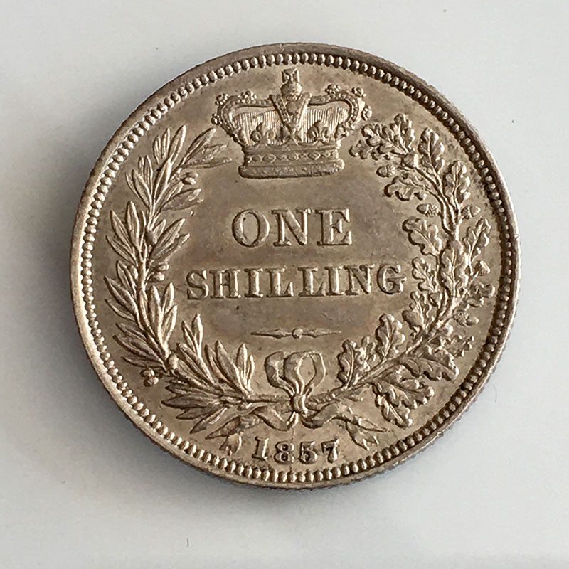 Shilling 1857
