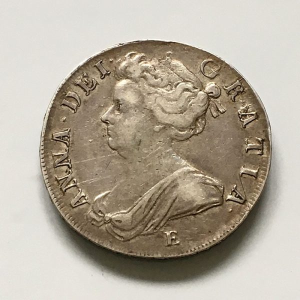 Halfcrown 1708 E